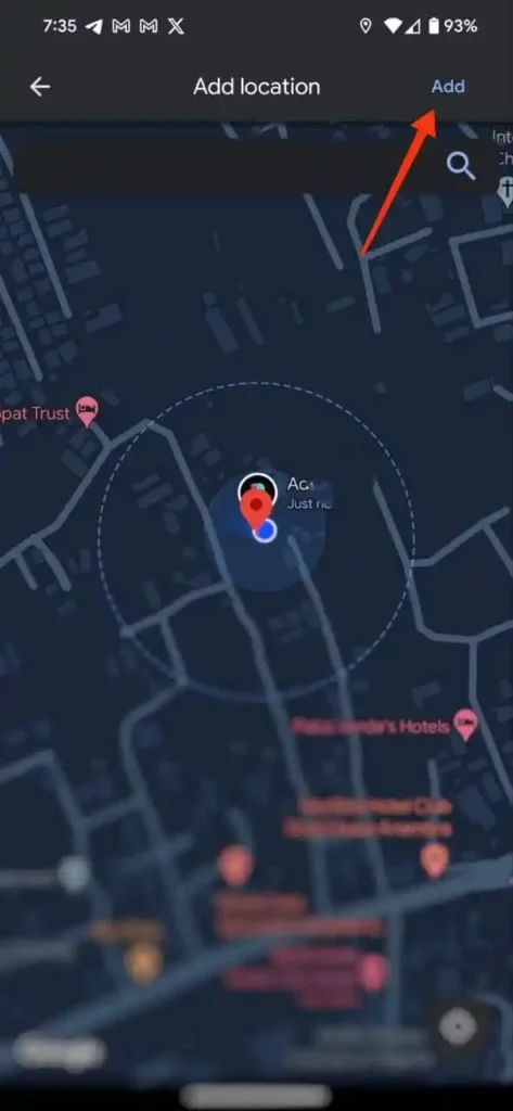 free geofencing with google map