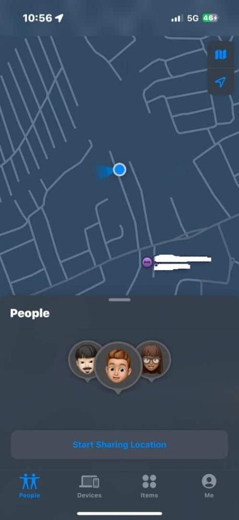 How to find someone on the Maps using an iPhone 1 find someone on the Maps