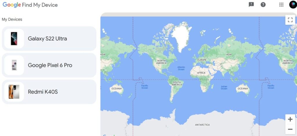 Find My Device on Pixel phones 